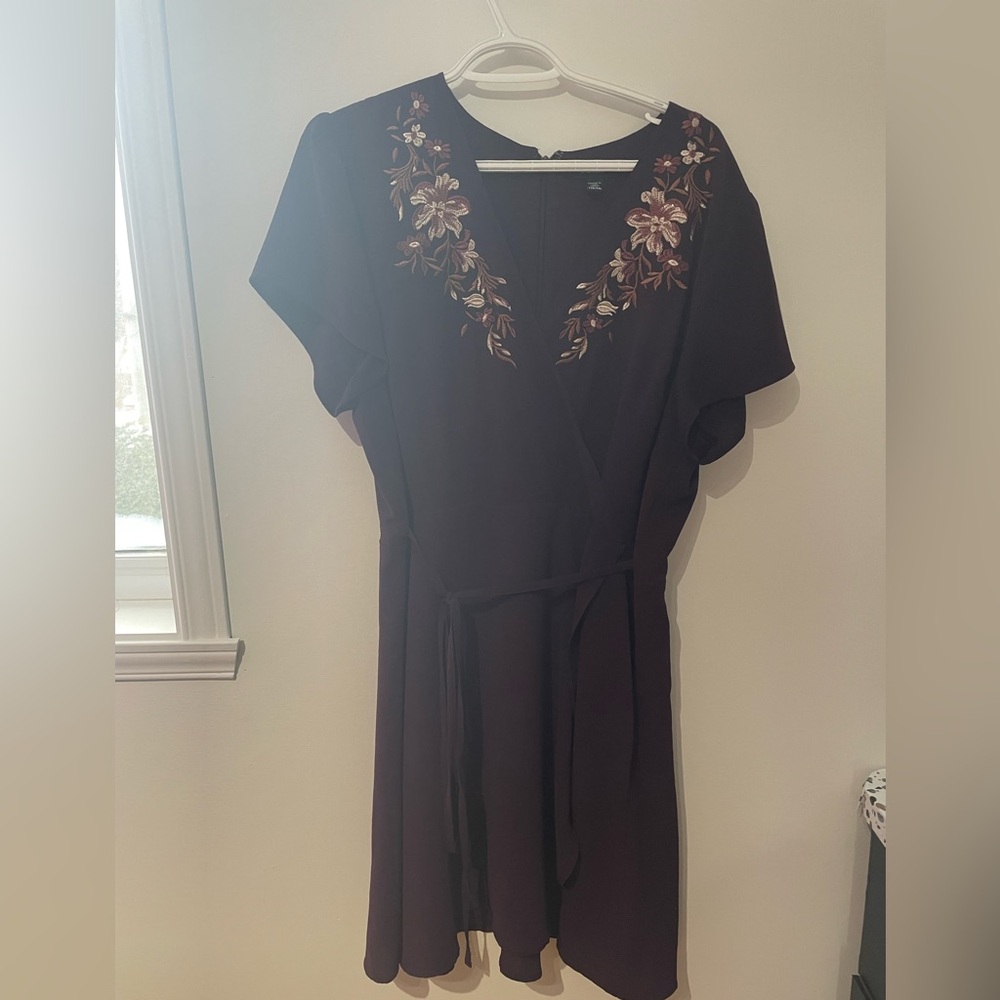 Purple dress